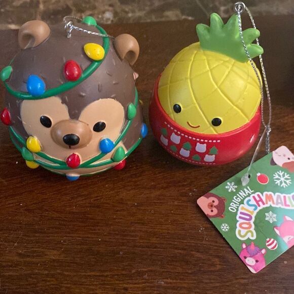 Squishmallows Ornaments -set of 2 - Picture 1 of 10